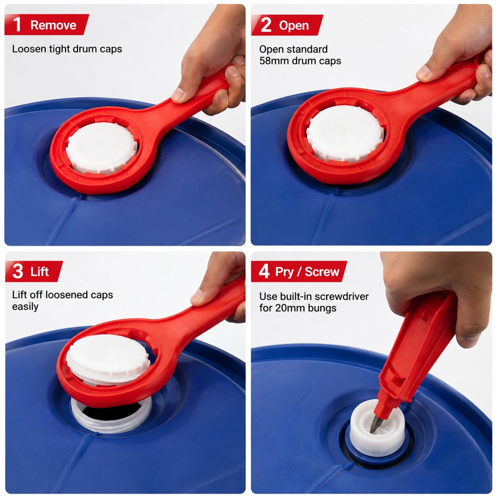 Chemical Drum Cap Spanner suits 15L, 20L and 25L Cubes (58mm)