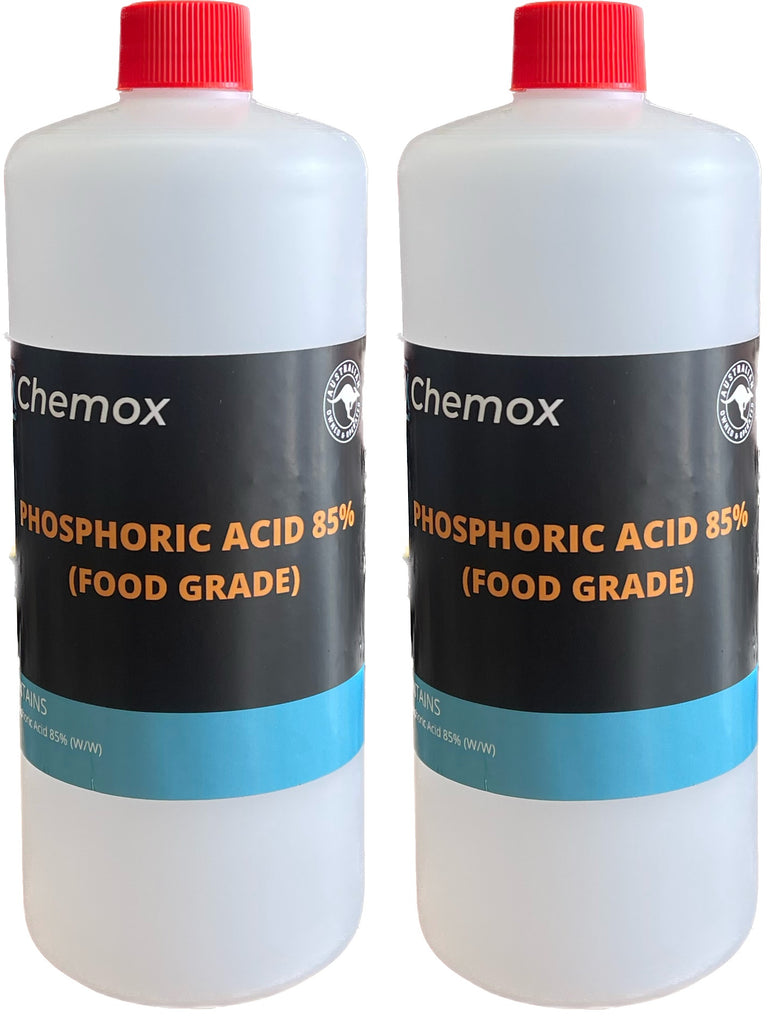 85% FG Phosphoric acid 1L twin pack