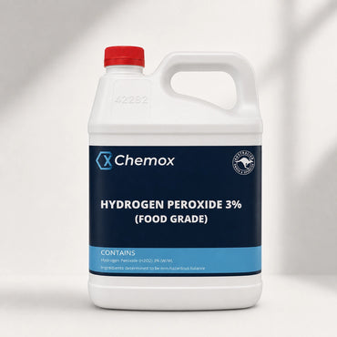 Chemox - 3% H2O2 Hydrogen Peroxide 4L -Food Grade - Free Shipping!!