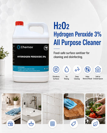 Chemox - 3% H2O2 Hydrogen peroxide 4L - Free Shipping!!