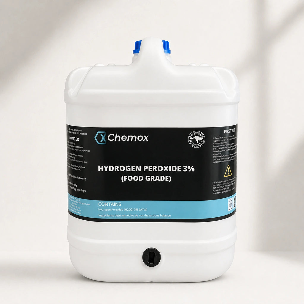 Chemox - 3% Hydrogen peroxide 20L - H2O2 - Food Grade