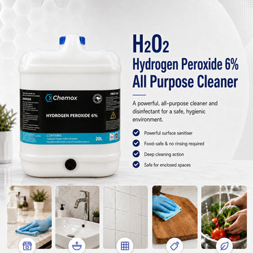 Chemox - 6% H2O2 Hydrogen peroxide 20L - H2O2 - All Purpose Cleaner