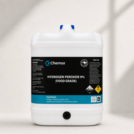 Chemox - 9% Hydrogen peroxide 20L - H2O2 - Food Grade
