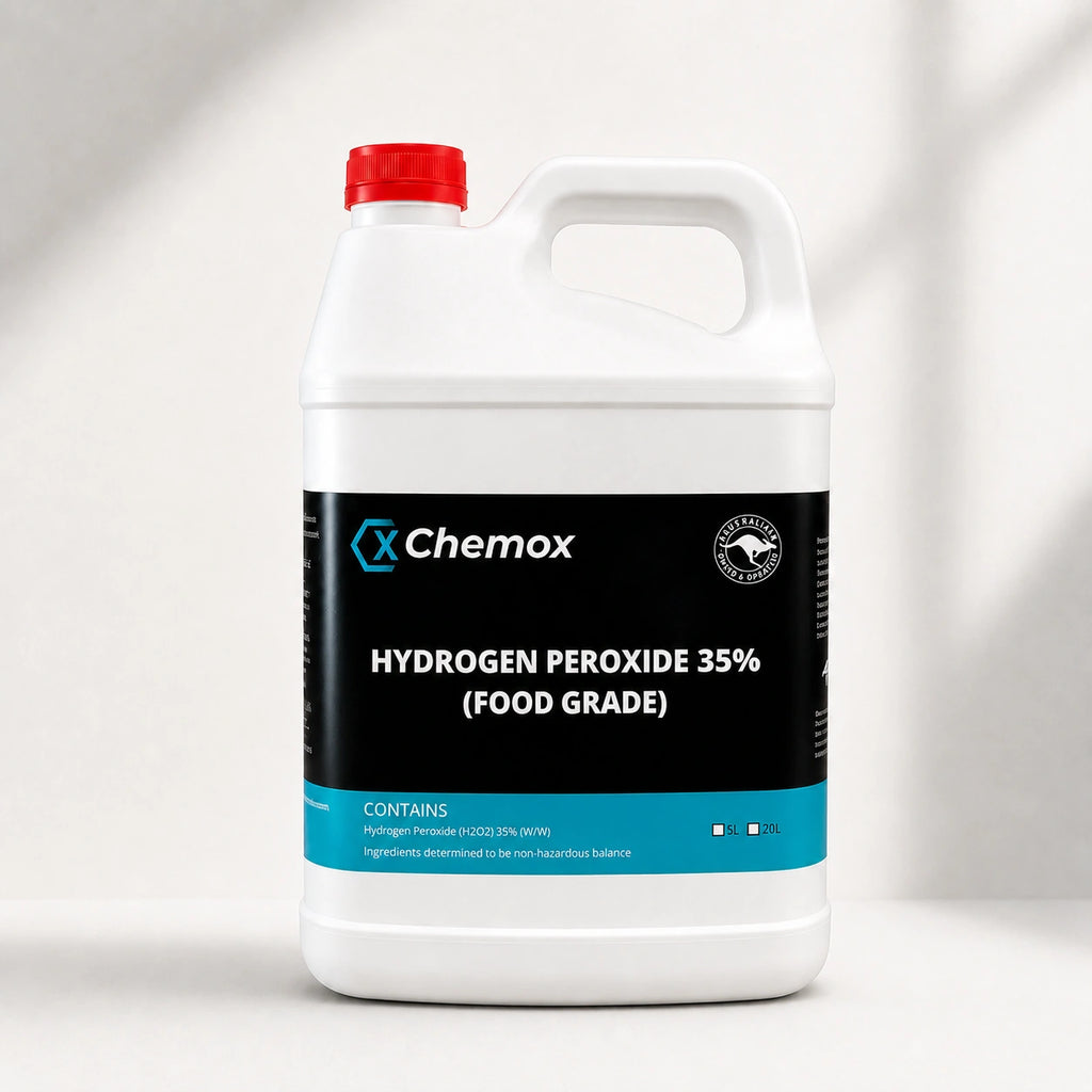 Chemox - Hydrogen Peroxide 35% food Grade H2O2  5L