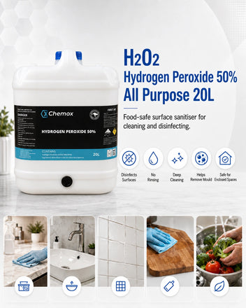 Chemox - Hydrogen Peroxide (H2O2) 50% 20L