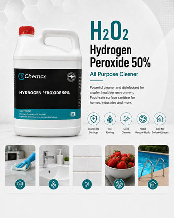 Chemox - Hydrogen Peroxide (H2O2) 50% 5L