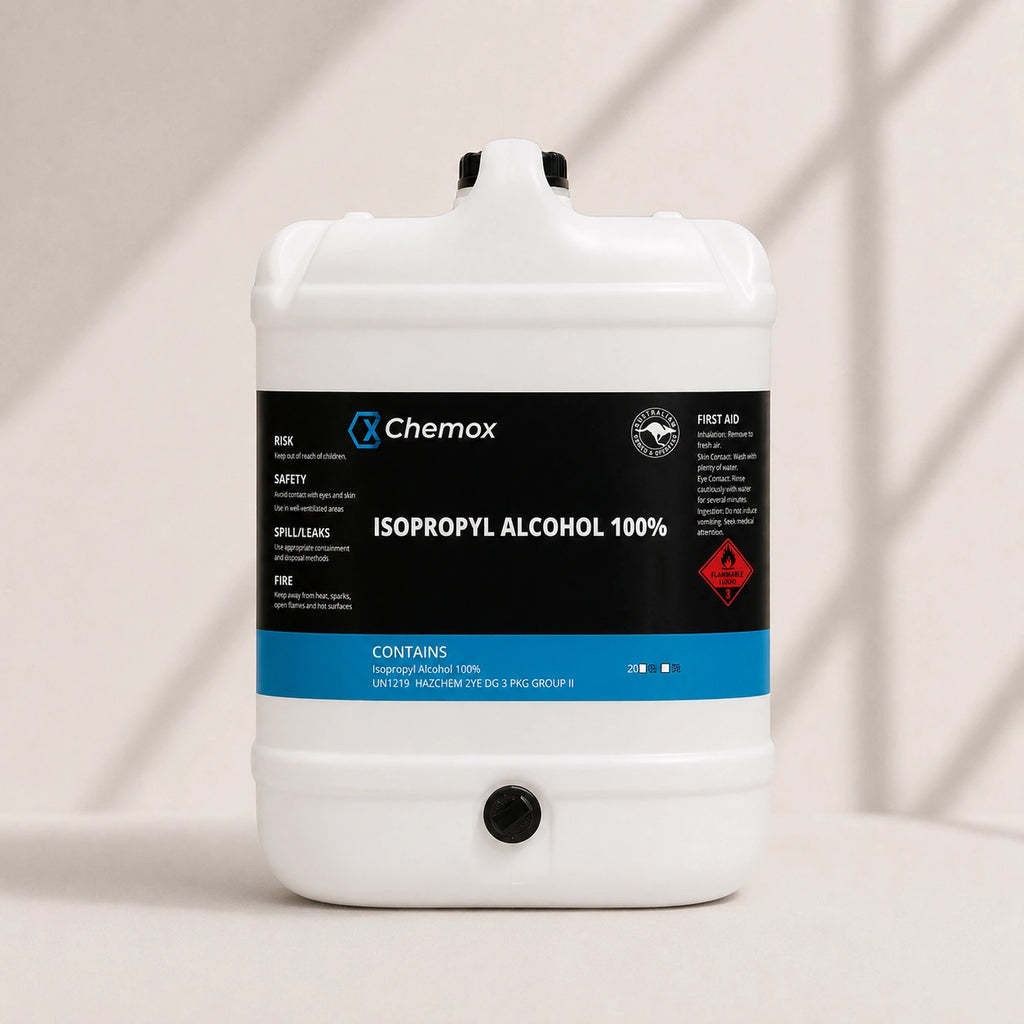 Chemox - Isopropyl Alcohol Isopropanol 100% Alcohol 20L