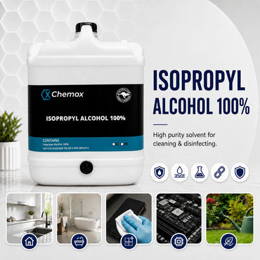 Chemox - Isopropyl Alcohol Isopropanol 100% Alcohol 20L