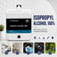 Chemox - Isopropyl Alcohol Isopropanol 100% Alcohol 20L