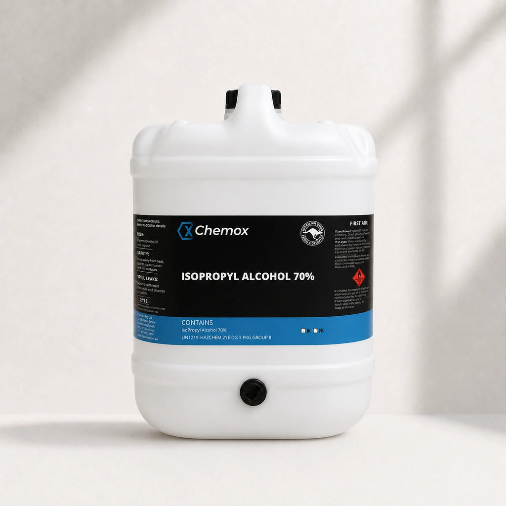 Chemox - Isopropyl Alcohol Isopropanol 70% Rubbing Alcohol 20L
