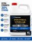 Chemox 20% Industrial Vinegar 4L (20% Acetic Acid) - Extra Strength