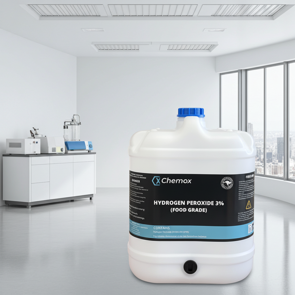 Chemox - 3% Hydrogen peroxide 20L - H2O2 - Food Grade