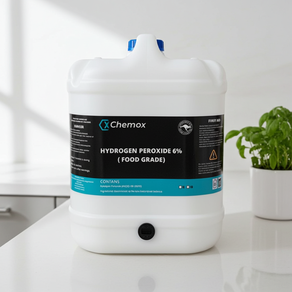 Chemox - 6% H2O2 Hydrogen peroxide 20L - H2O2 - Food Grade