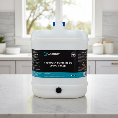 Chemox - 9% Hydrogen peroxide 20L - H2O2 - Food Grade