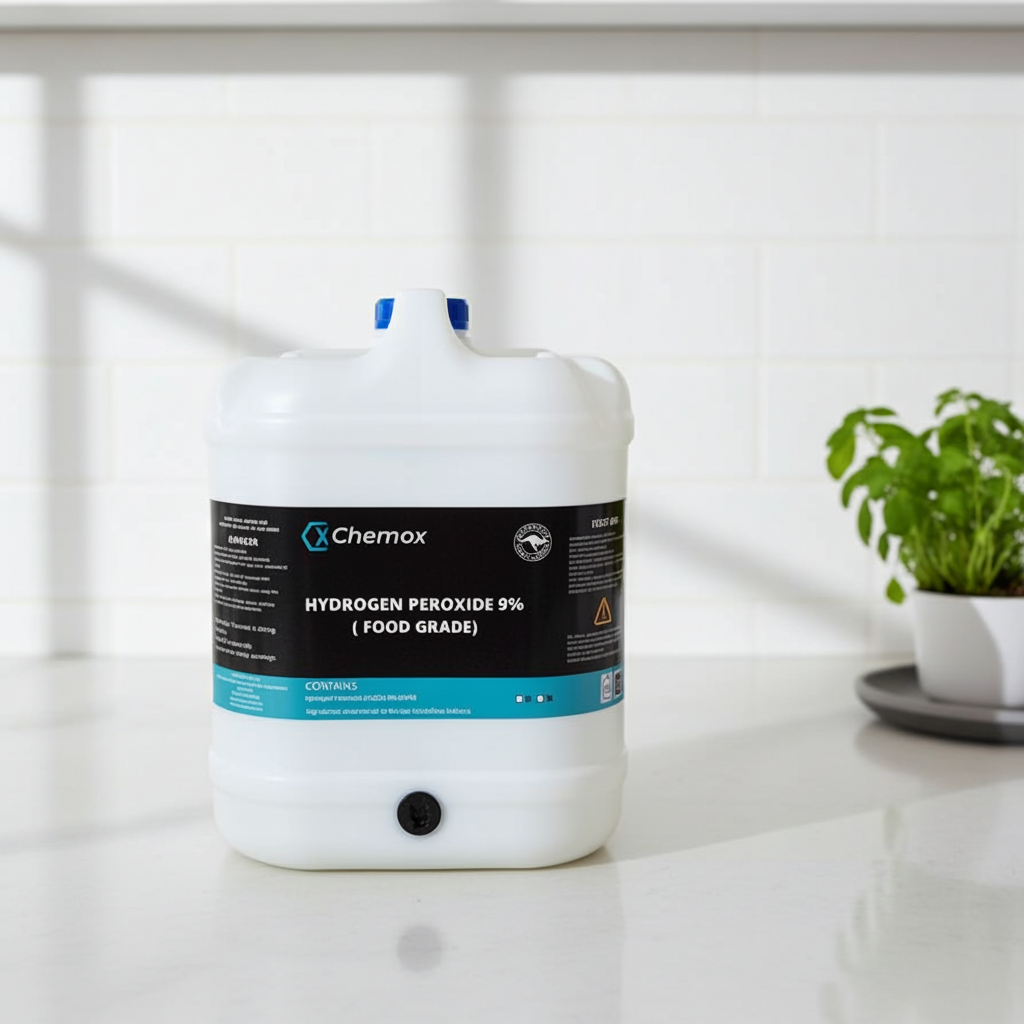 Chemox - 9% Hydrogen peroxide 20L - H2O2 - Food Grade