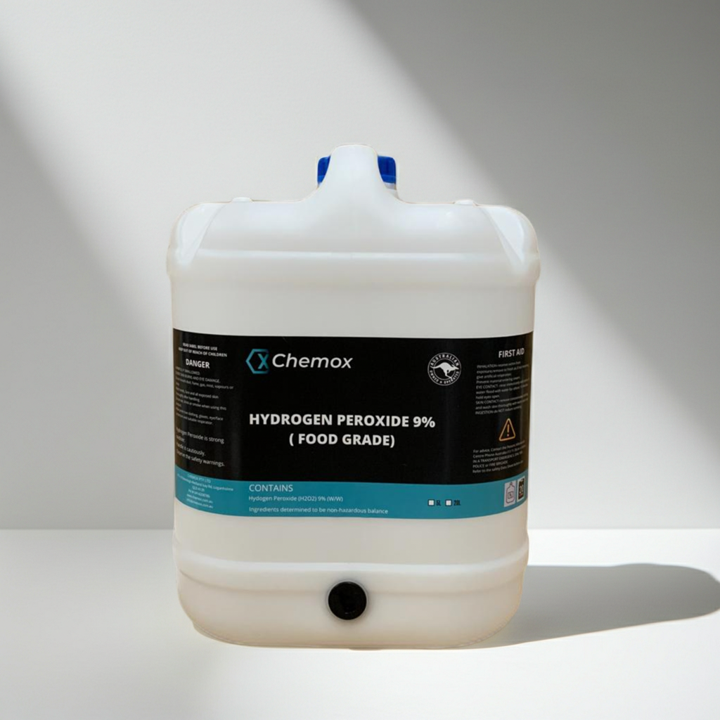 Chemox - 9% Hydrogen peroxide 20L - H2O2 - Food Grade