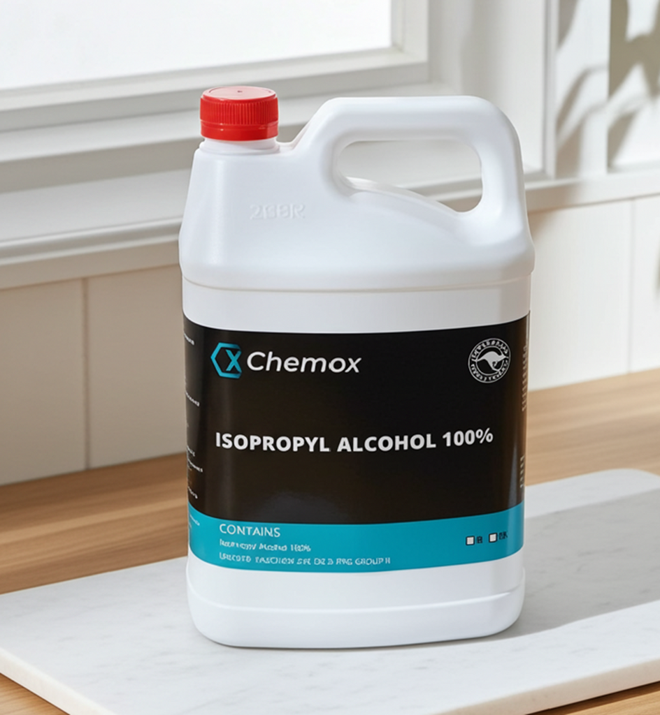 Chemox - Isopropyl Alcohol Isopropanol 100% Rubbing Alcohol 5L