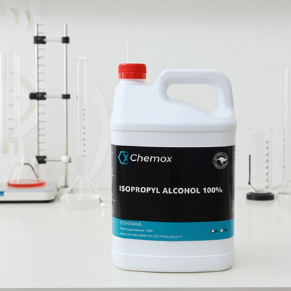 Chemox - 100% Isopropyl Alcohol Isopropanol Rubbing Alcohol 5L