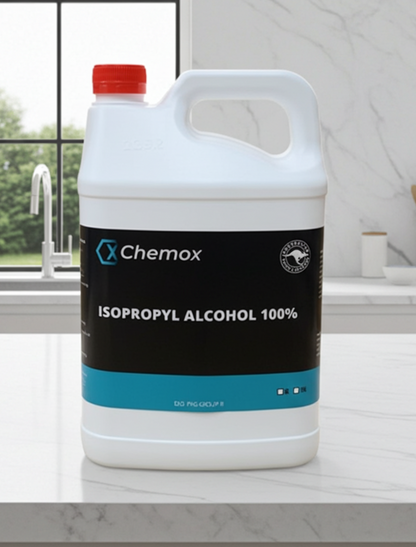 Chemox - 100% Isopropyl Alcohol Isopropanol Rubbing Alcohol 5L