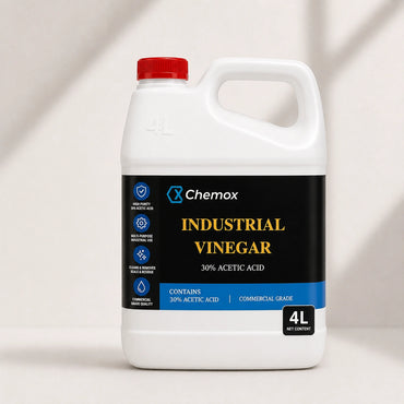 Chemox Industrial Vinegar 30% Acetic Acid 4L – Commercial Grade