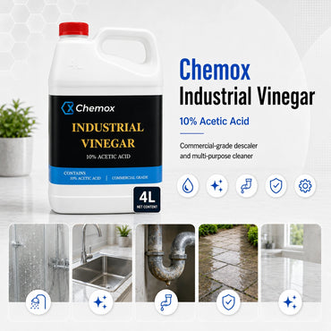 Chemox Industrial Vinegar Concentrated (10% Acetic Acid) 4L