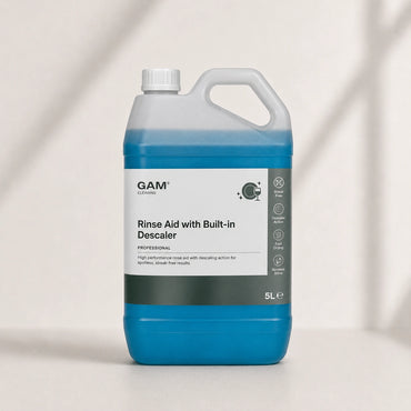 Clean Plus Rinse Aid with Built-In Descaler 5L
