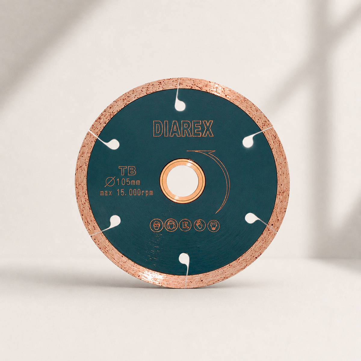 DIAREX DTB Dry Rim Diamond Blade 105mm - DBR105DTB