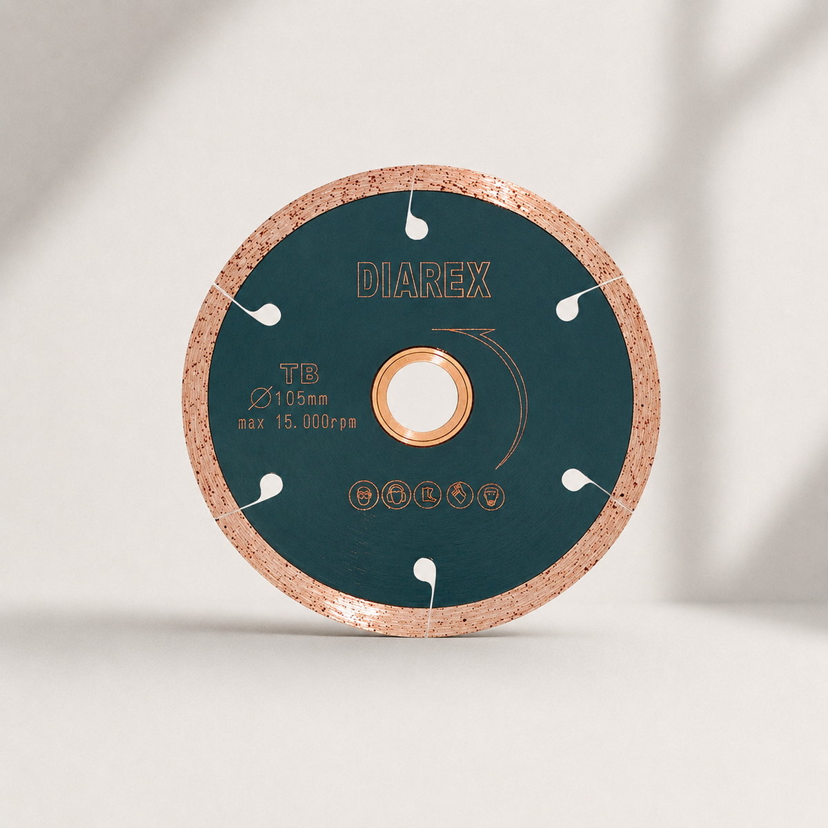 DIAREX DTB Dry Rim Diamond Blade 125mm - DBR125DTB