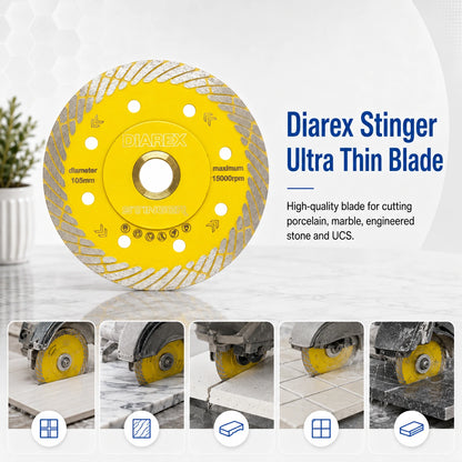 DIAREX Stinger Ultra Thin Diamond Blade 105mm - DBT105US
