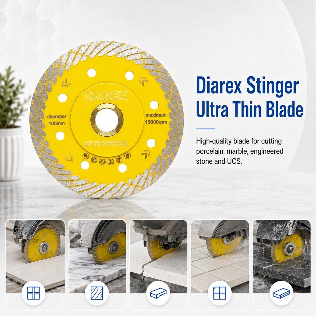 DIAREX Stinger Ultra Thin Diamond Blade 105mm - DBT105US