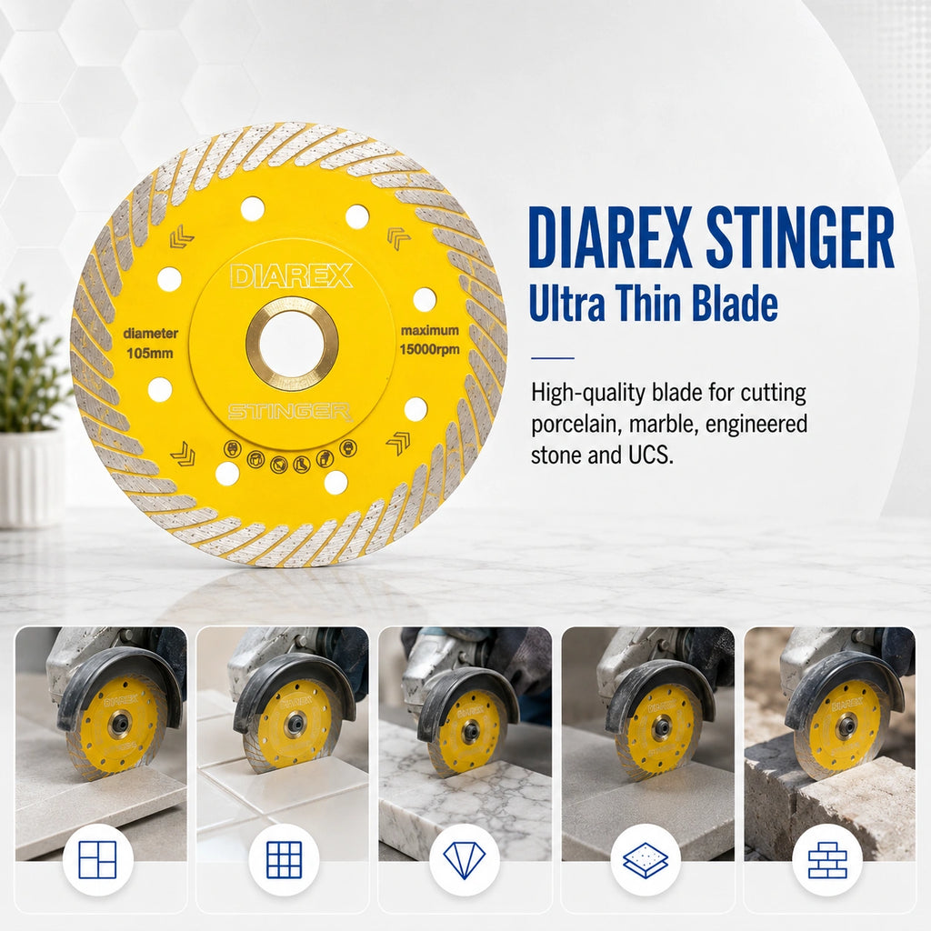 DIAREX Stinger Ultra Thin Diamond Blade 125mm - DBT125US
