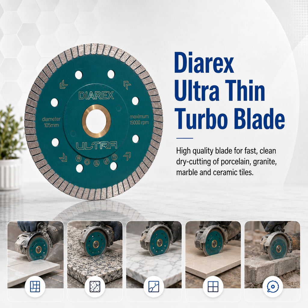DIAREX Ultra Thin Turbo Blade 105mm - DBT105UT