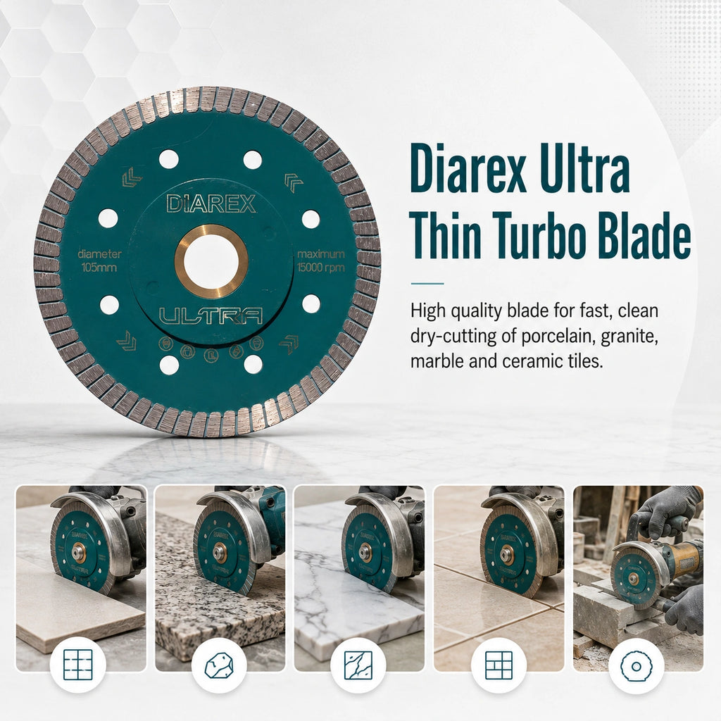 DIAREX Ultra Thin Turbo Blade 125mm - DBT125UT