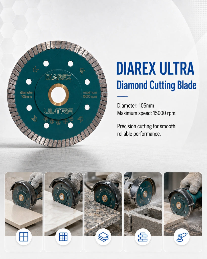 DIAREX Ultra Thin Turbo Blade 250mm - DBT250UT