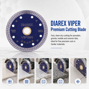DIAREX VIPER Diamond Blade 105mm - DBT105VIPER