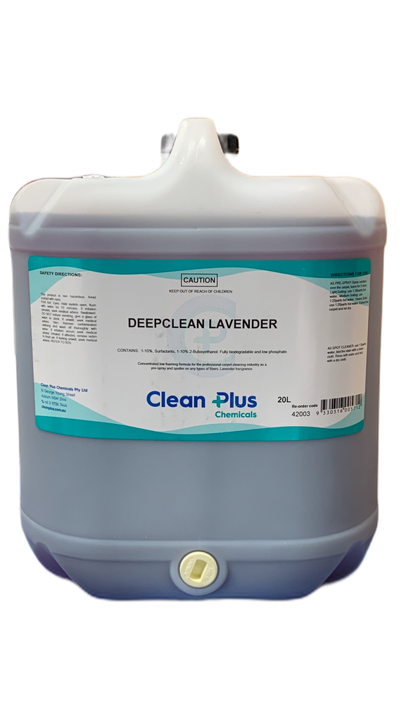 Clean Plus Deep Clean Lavender 20L