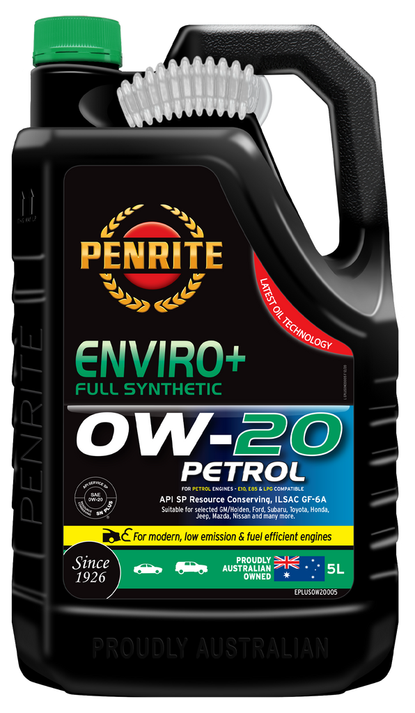 Penrite Enviro+ 0W-20 Engine Oil 5L - EPLUS0W20005