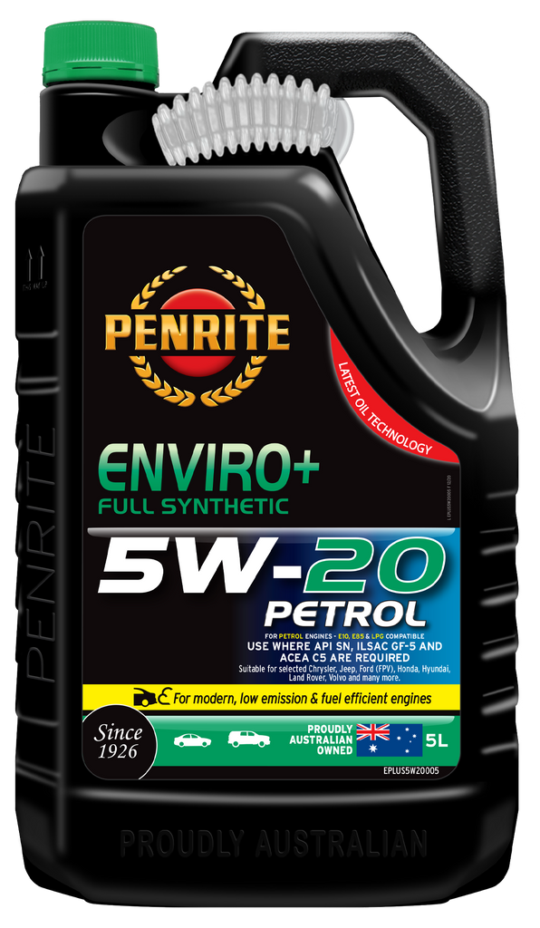 Penrite Enviro+ 5W-20 Engine Oil 5L - EPLUS5W20005