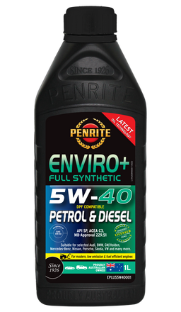 Penrite Enviro+ 5W-40 Engine Oil 1L - EPLUS5W40001