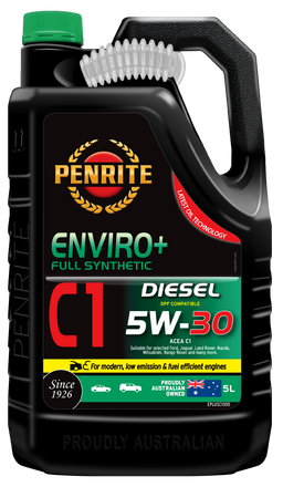 Penrite Enviro+ C1 5W-30 Diesel Engine Oil 5L - EPLUSC1005