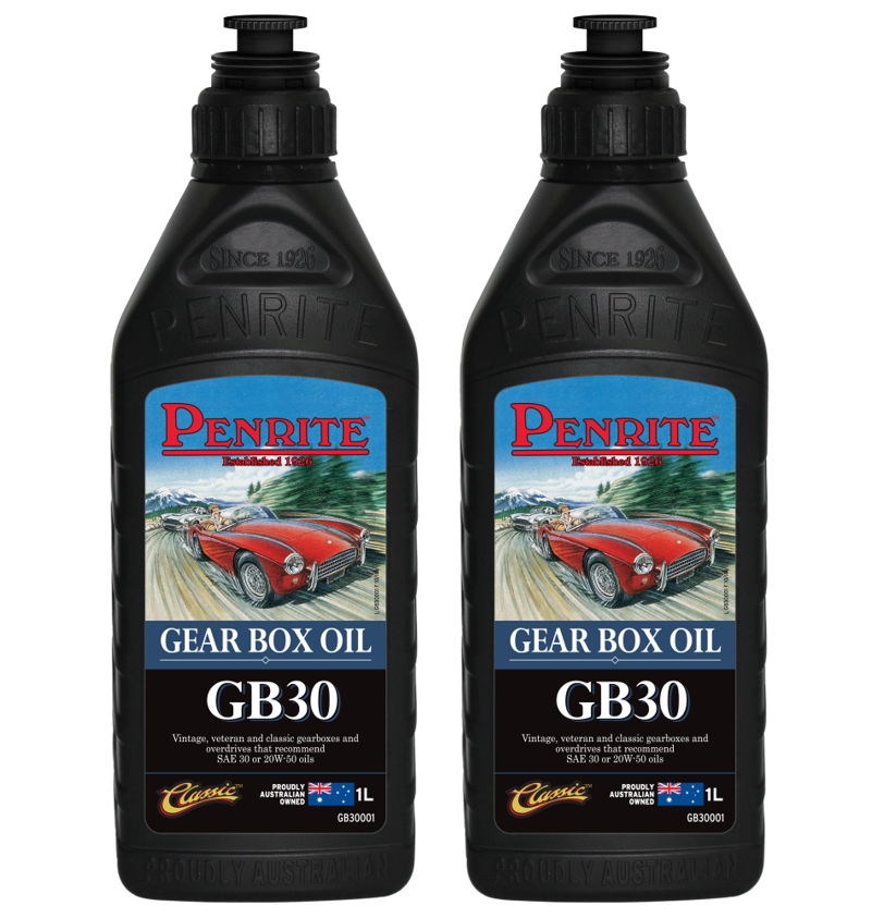 2 X Penrite Oil Gear Box Oil 30 1L - GB30001 (Twin Pack)