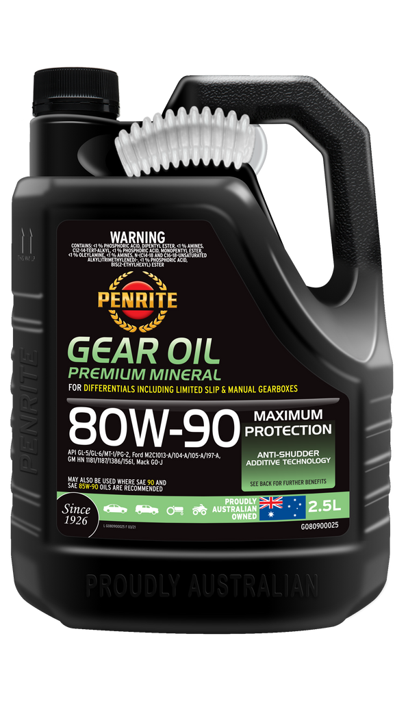 Penrite Gear Oil 80W-90 2.5L - GO80900025