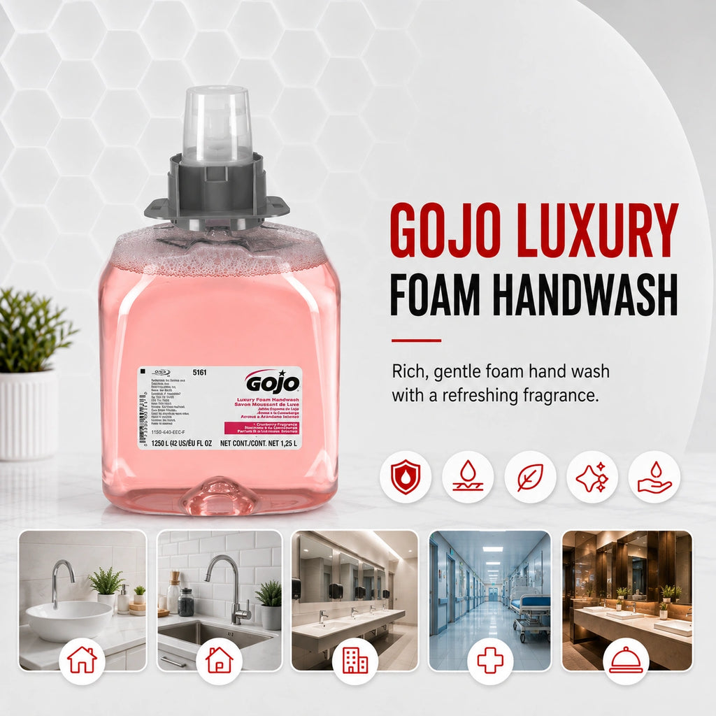 GOJO 5161-04 Luxury Foam Handwash 5161 (Pack of 4)