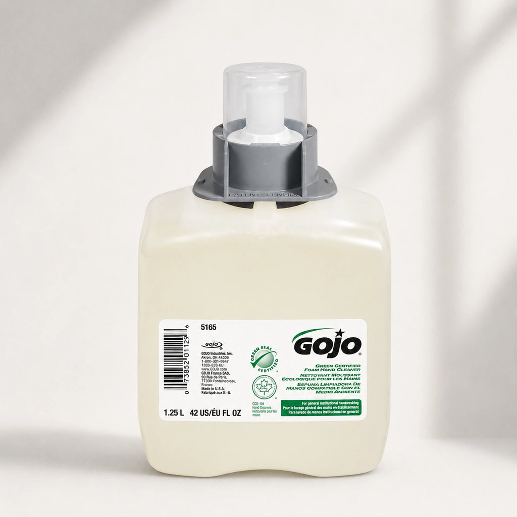 GOJO 5165-04 Green Certified Foaming Hand Cleaner (Pack of 4)