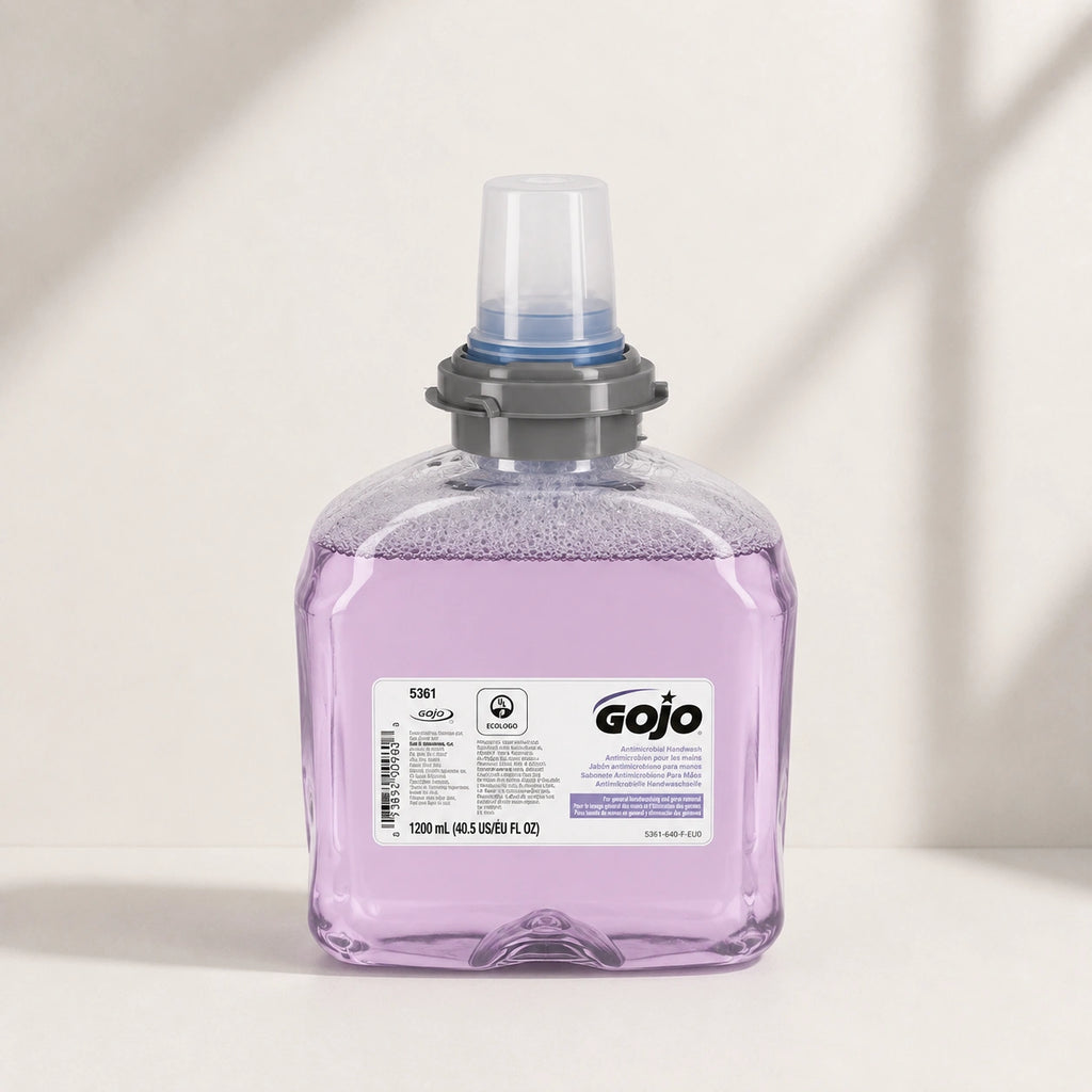 GOJO 5361-02 Premium Foam Handwash with Skin Conditioners for TFX (2 X 1200ml)