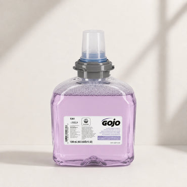 GOJO 5361-02 Premium Foam Handwash with Skin Conditioners for TFX (2 X 1200ml)