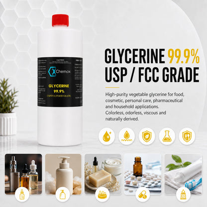 Glycerine USP/FCC/Food grade 1L
