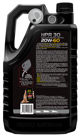 Penrite HPR 30 SAE 20W-60 Engine Oil 5L - HPR30005