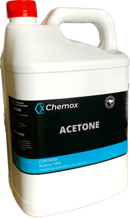 Chemox 100% Acetone 5L