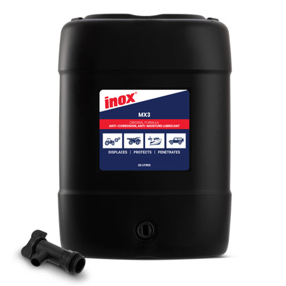 Inox MX3 Lubricant 20L With Free Applicator & Tap FREE SHIPPING!!